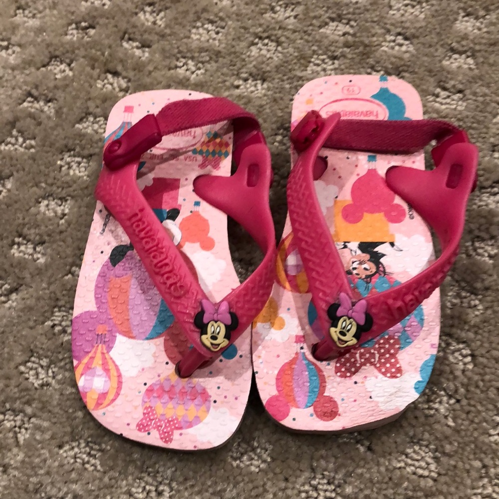 Minnie Mouse Toddler Flip Flops